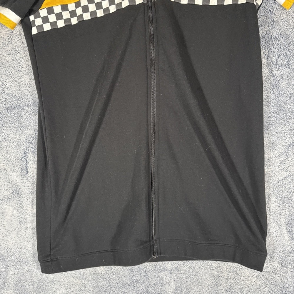 Forever 21 Womens Full Zip Jacket Size Large Racing Jacket Mock‎ Neck Soft - Picture 5 of 16